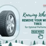 when to remove winter tires