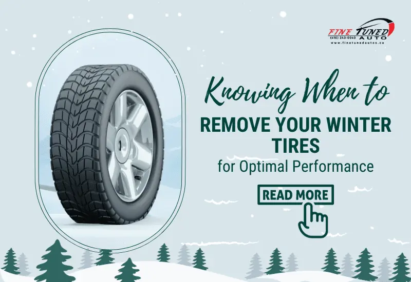 when to remove winter tires